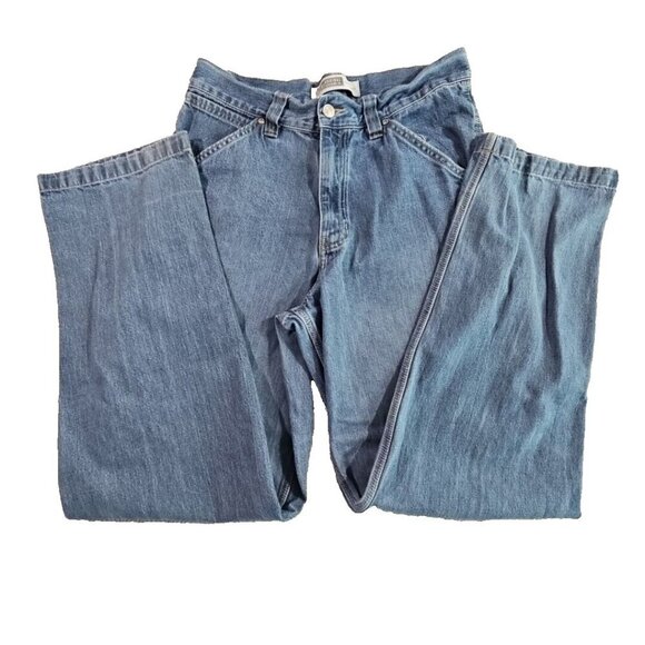 Route 66 Jeans Men's Size 32x34 Light Wash Denim Carpenter Boot Cut 100% Cotton - Picture 2 of 16